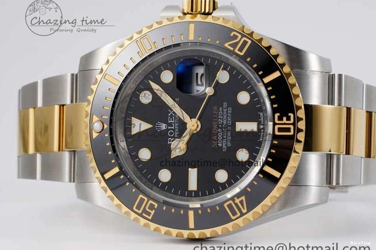 MiroTime 0127 Lightweight Sea-Dweller 126603 APF Best Edition Black Dial on SS YG Bracelet VR 2035